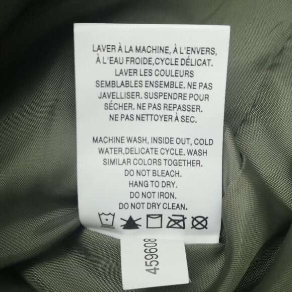 NWT Hyba Ladies Size Large Army Green Lined (Shell Only) Hooded Coat - Picture 8 of 15